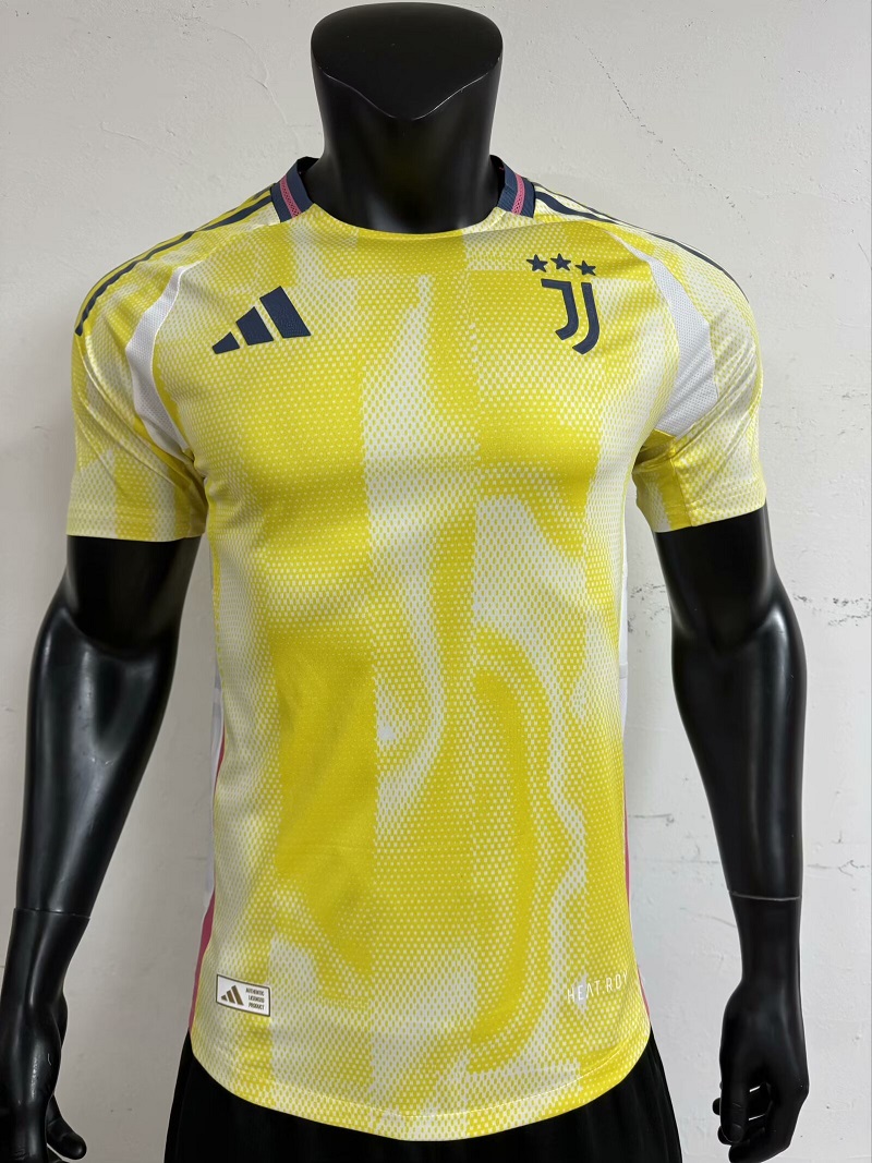 AAA Quality Juventus 24/25 Away Yellow Jersey(Player)